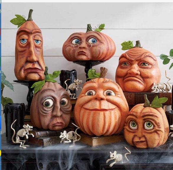 Halloween Six Combination Pumpkin Venue Layout Props Pumpkin Bar